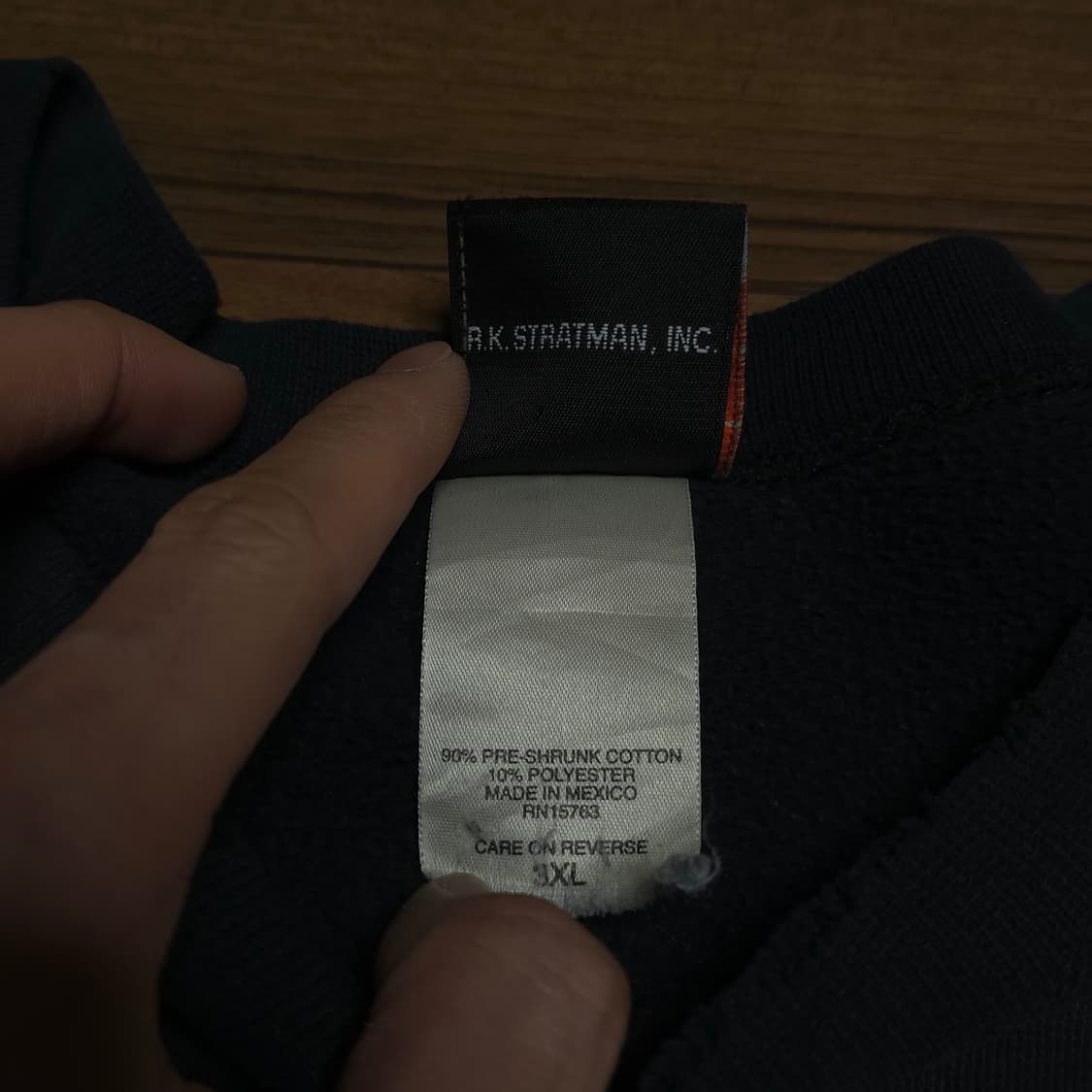 [3XL]00s 할리데이비슨 스웻셔츠 블랙 상품이미지8