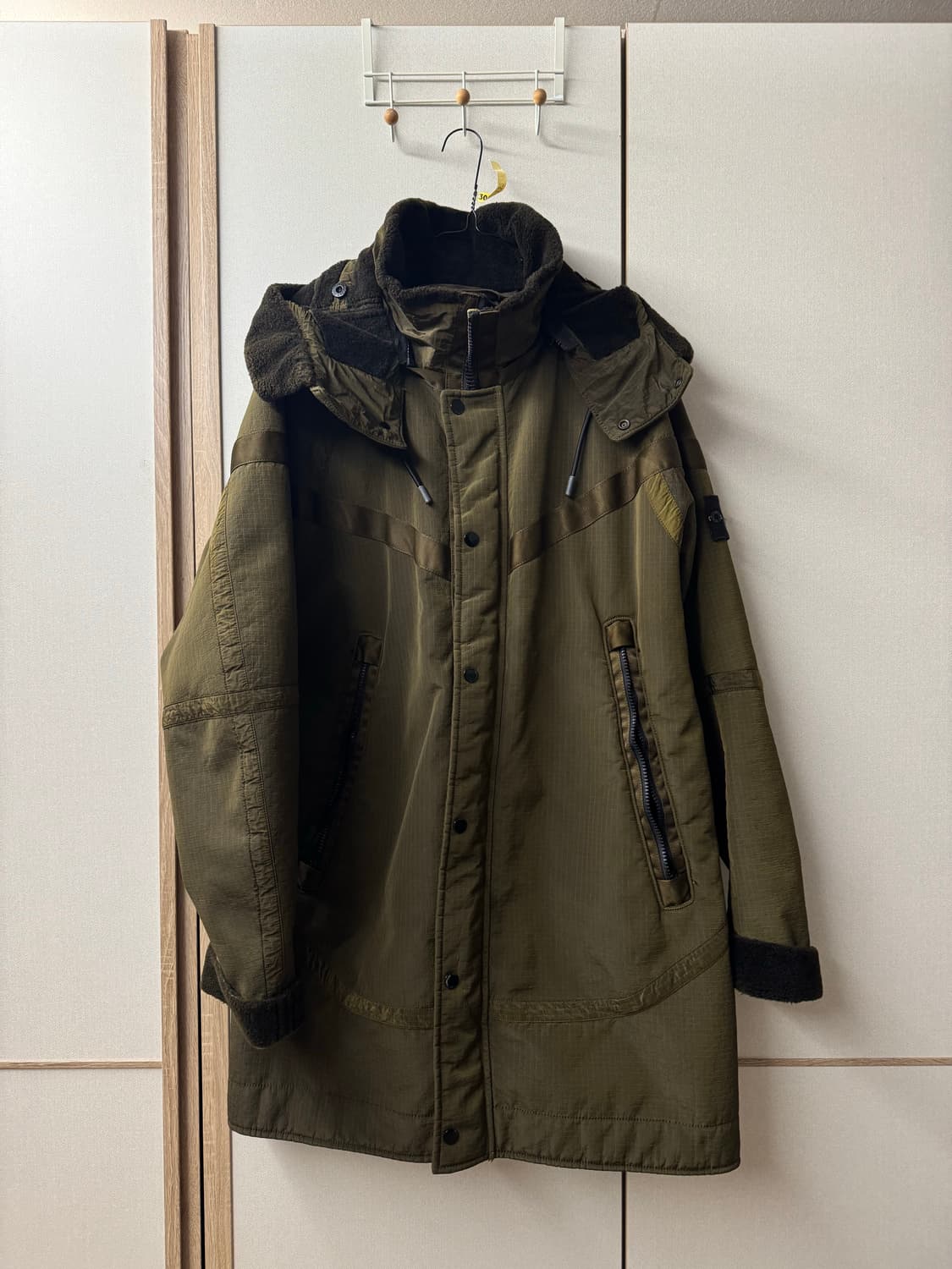 스톤아일랜드 X 나이키 자카드 봄버 코트 상품이미지1