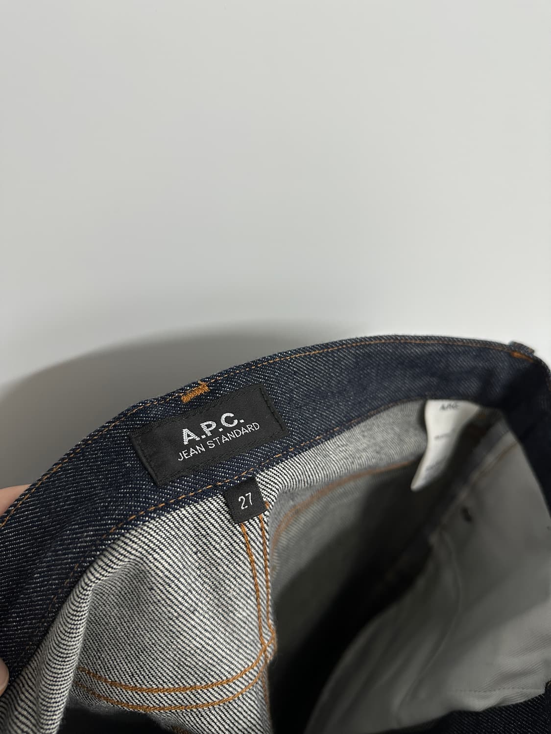 [아페세 /A.P.C ] 여성 생지 셀비지 데님 상품이미지6