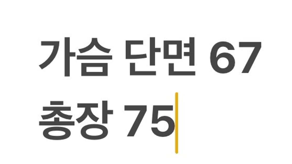 [정품/XL] 압도 로고 반팔 티셔츠 블랙 b14 상품이미지6