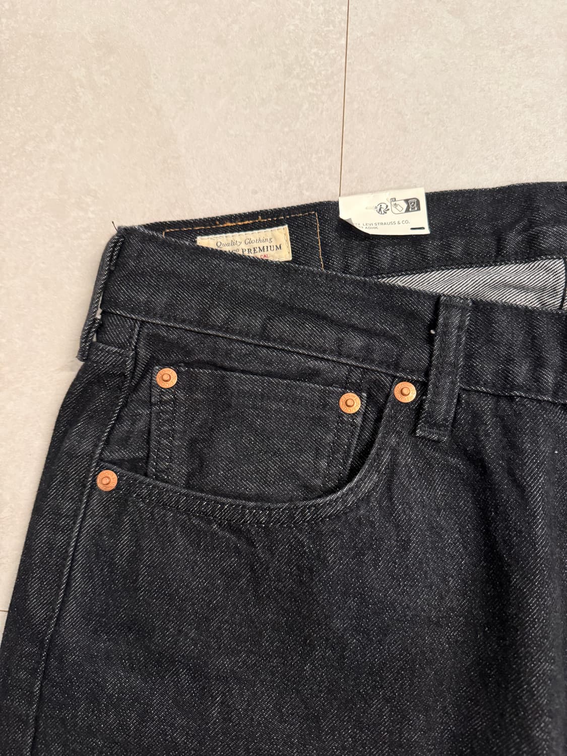 라바이스 프리미엄라인 블랙 셀비지  상품이미지3