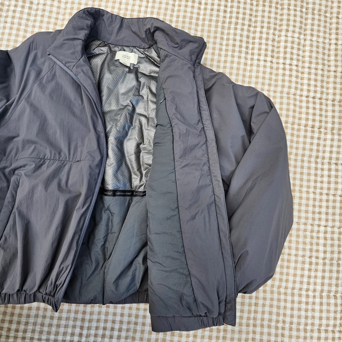 라퍼지스토어 위드쉘 퍼프 숏 패딩 남자100 상품이미지6