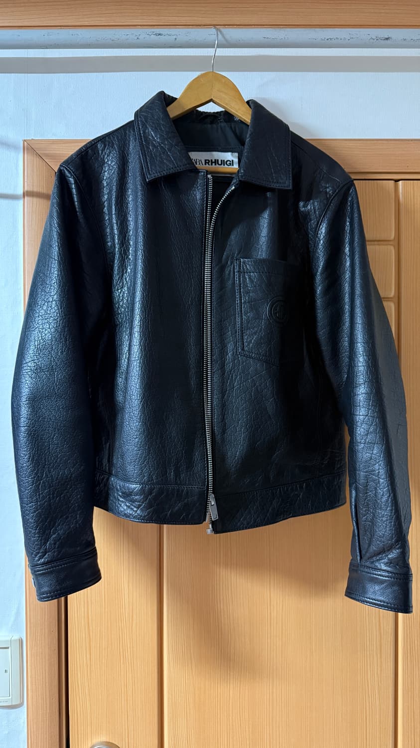 [XL]자라x 루드 크롭 레더 자켓 팝니다 상품이미지2