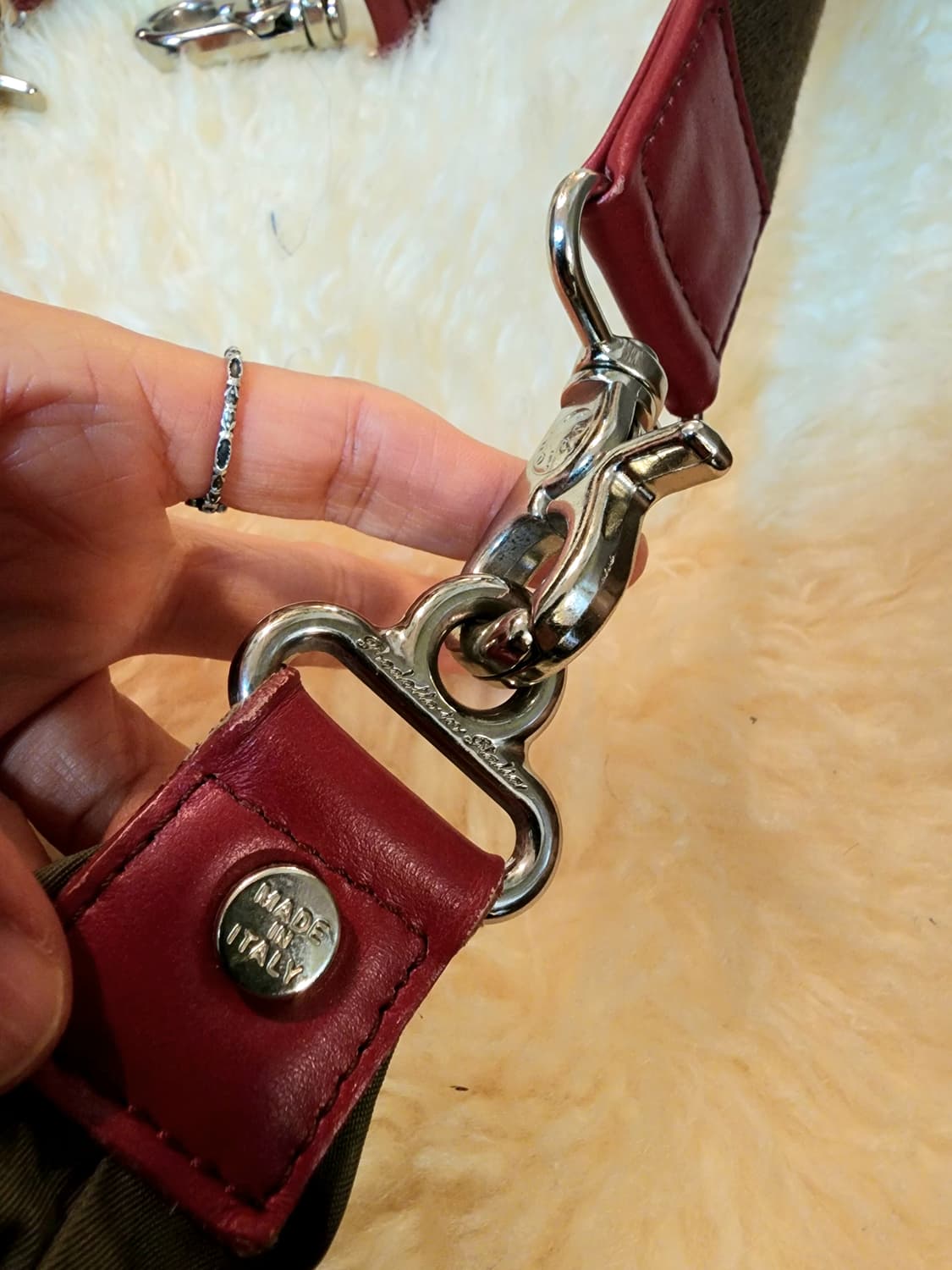 오로비앙코 남녀공용 숄더백 겸 크로스백 상품이미지5