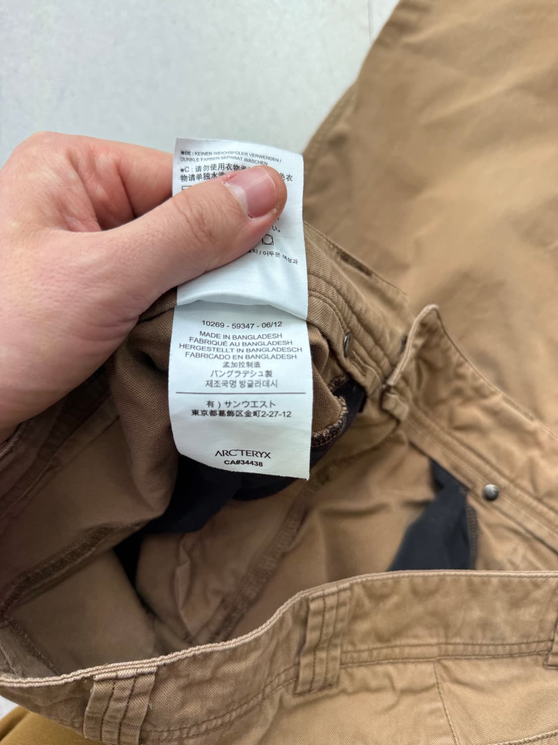 아크테릭스 크로닌 코튼 팬츠 구형 32x30 상품이미지6