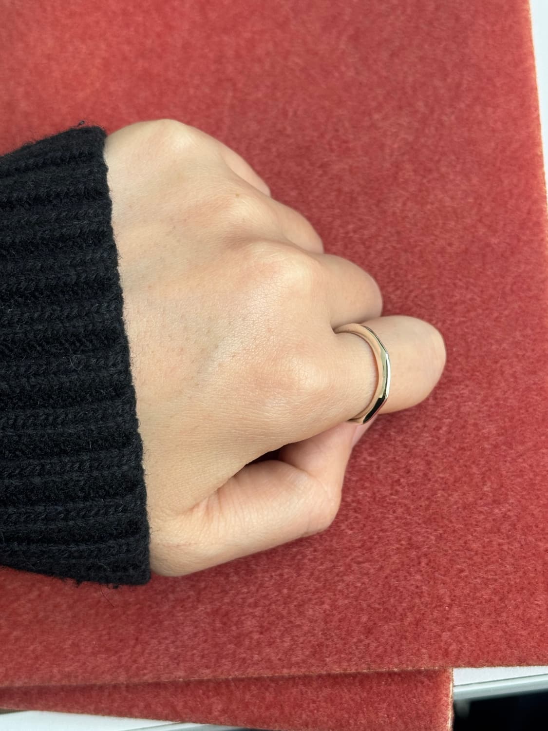 실버925 은반지 프리사이즈 심플반지 상품이미지2