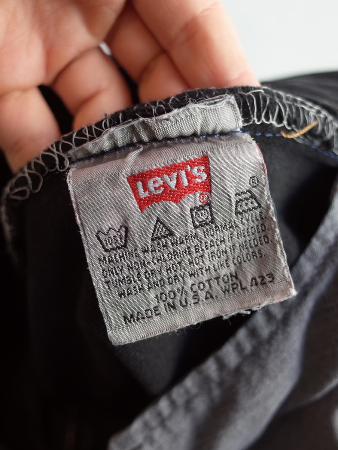 90s Levi's 501 리바이스 블랙진  상품이미지6