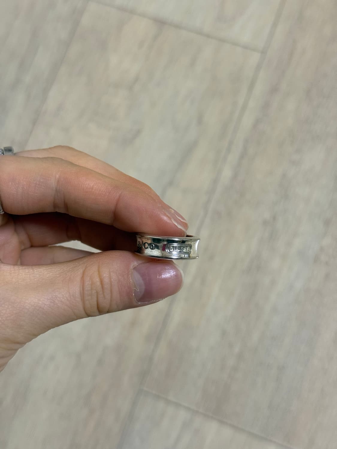 티파니 1837 미디움링 9호 상품이미지1