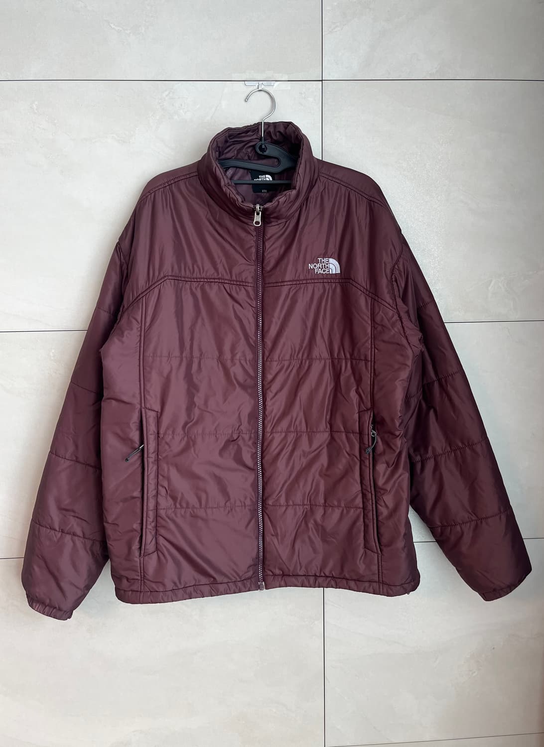 (2XL) 노스페이스 패딩 자켓 버건디.와인 상품이미지1