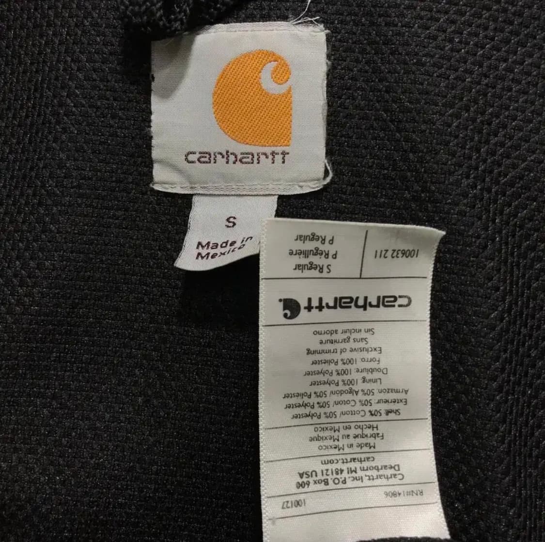 칼하트 써멀 레인디펜더 후드집업 상품이미지4