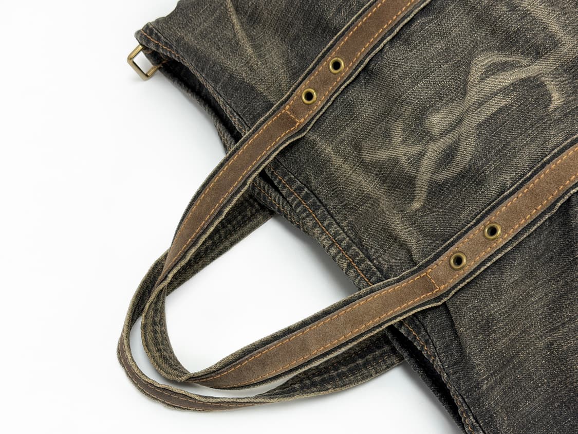 입생로랑 데님 카바스 토트백 상품이미지6