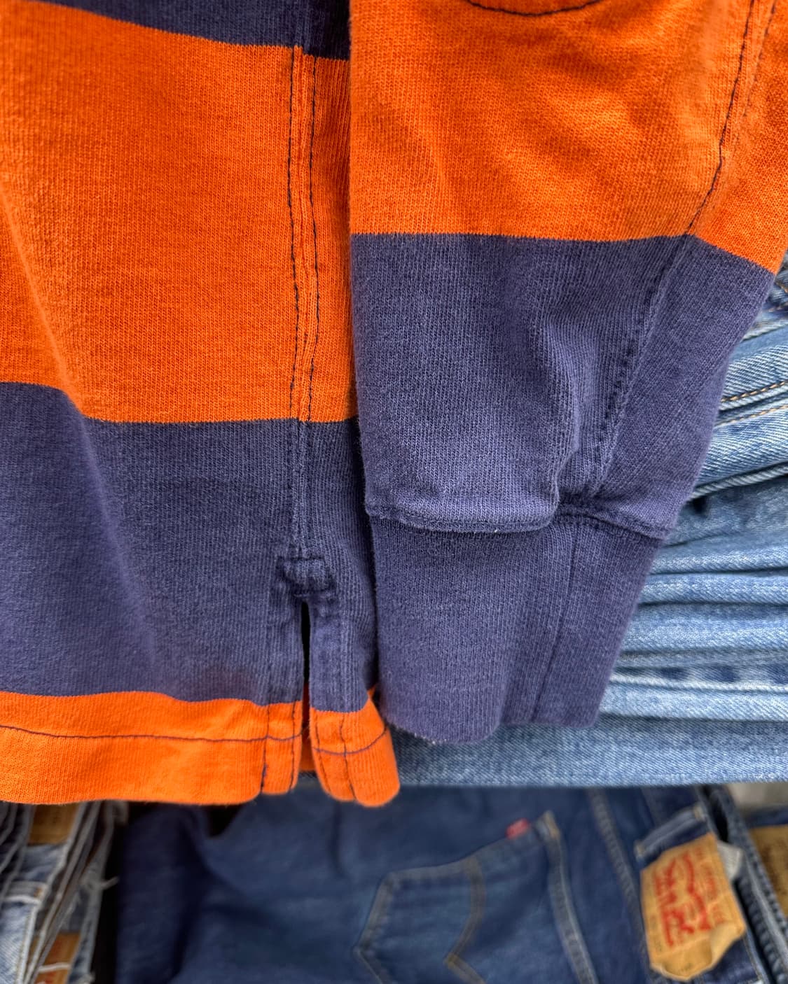 (M)폴로 단가라 럭비티-M1790 상품이미지3