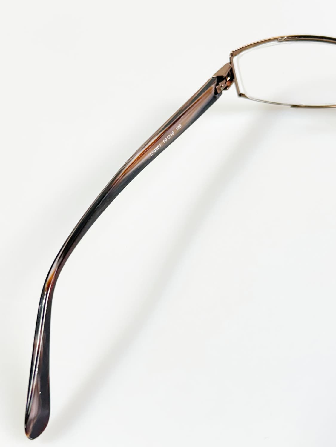 LUXURY EYEWEAR 브론즈 슬림 스퀘어 메탈 빈티지 안경 상품이미지7