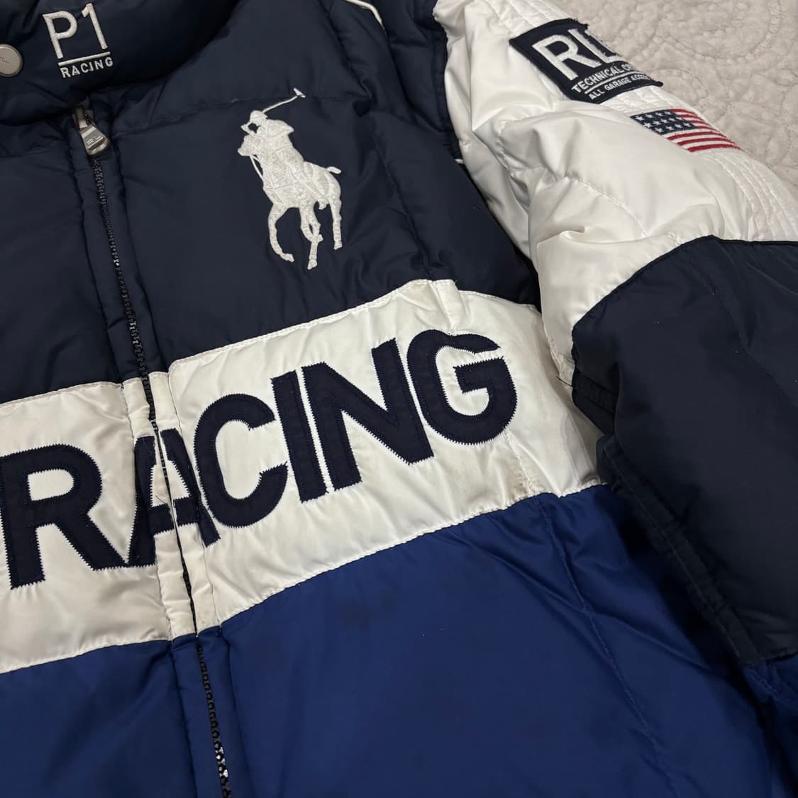 폴로 빅포니 RL RACING 다운 자켓 패딩 상품이미지6