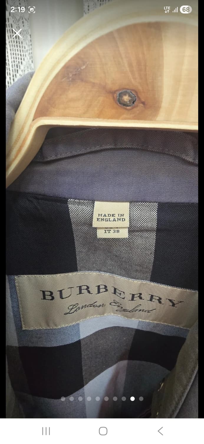 정품BURBERRY)버버리 트렌치코트 런던잉글랜드 55~66 롱코트 상품이미지9