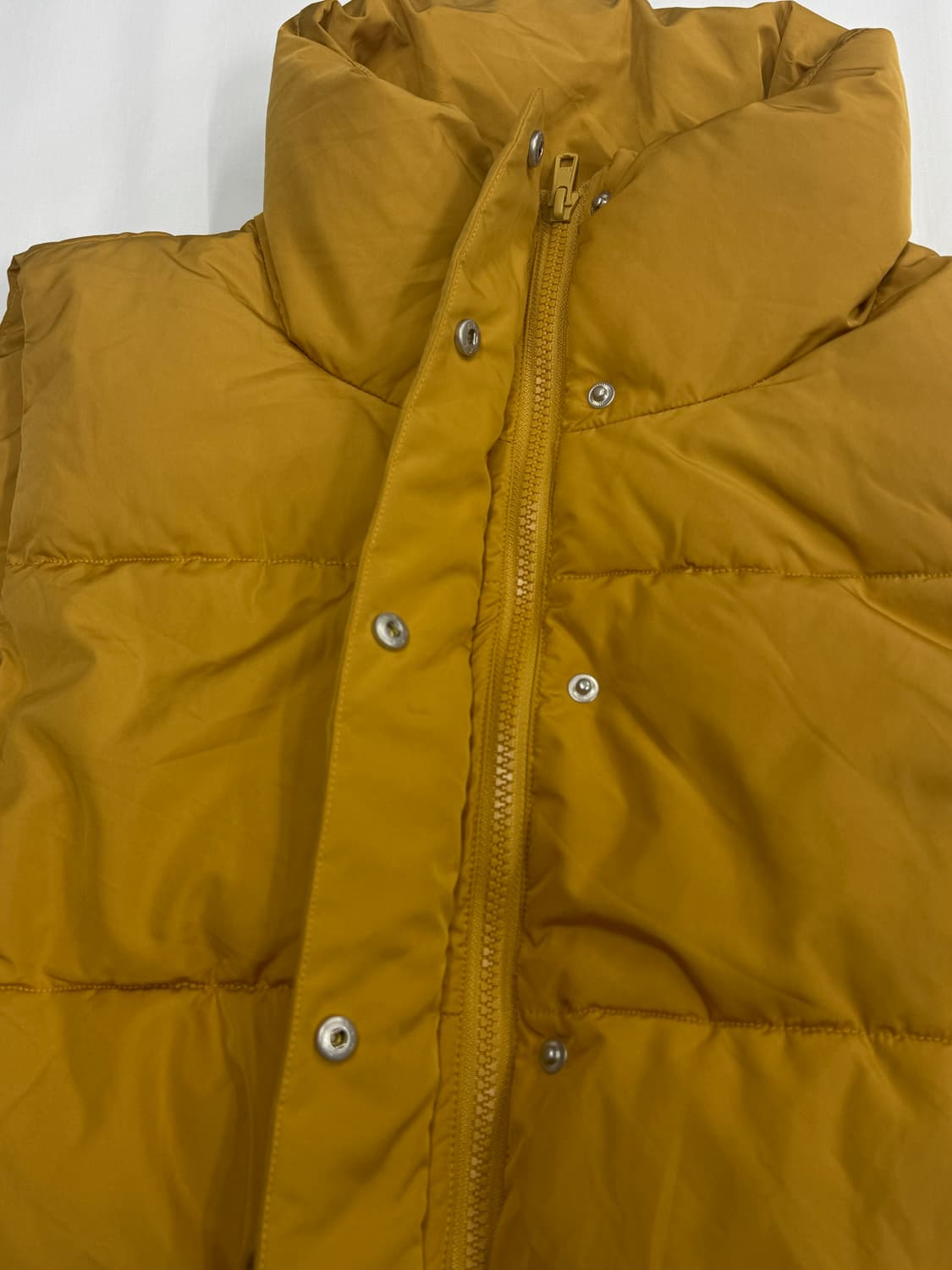 Petit Fleur 머스타드 겨자 크롭 러블리 데코라 괴짜 패딩조끼 상품이미지6