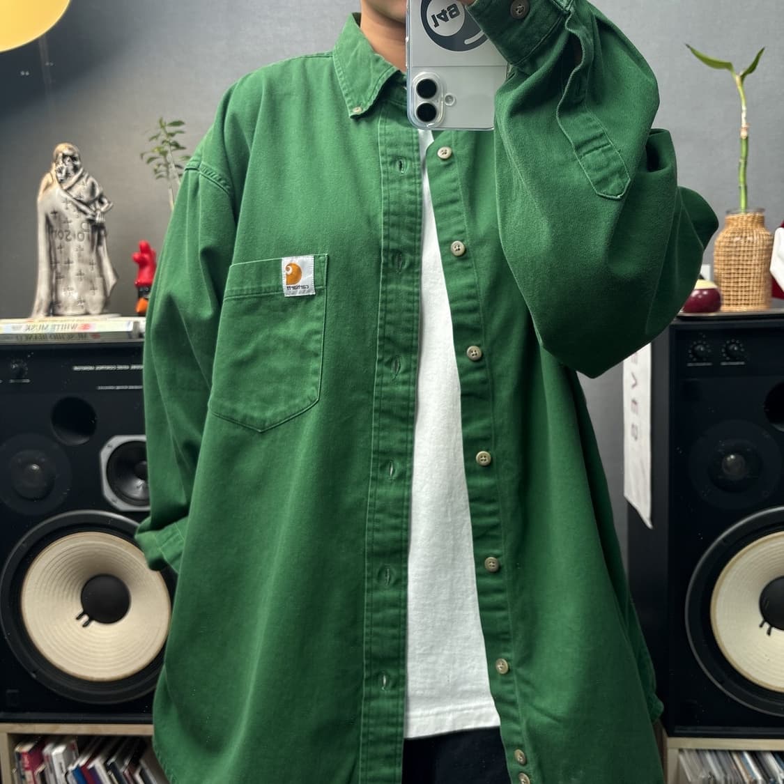 칼하트 그린셔츠 상품이미지1