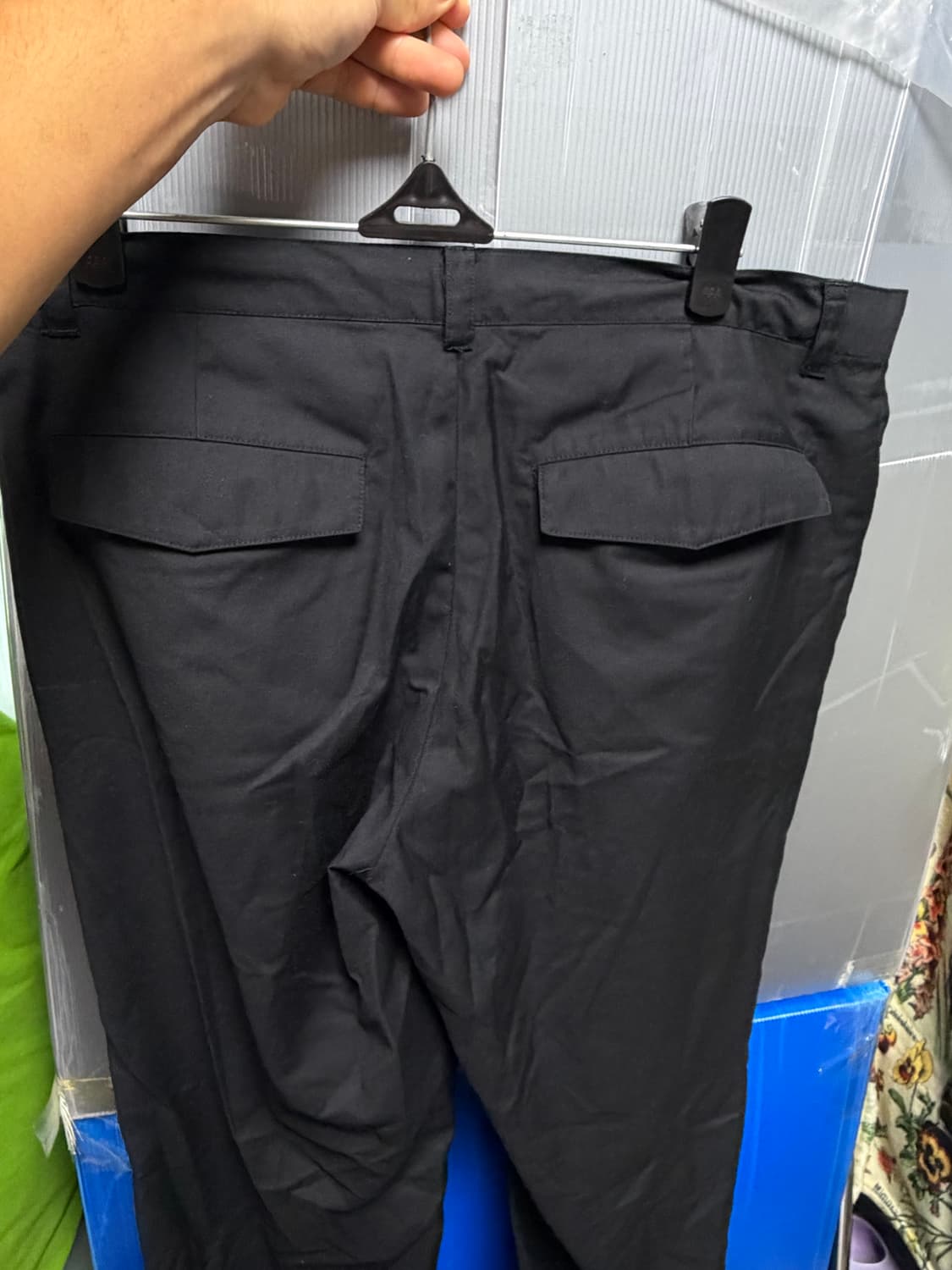 일본 빈티지 와이드 팬츠  상품이미지4
