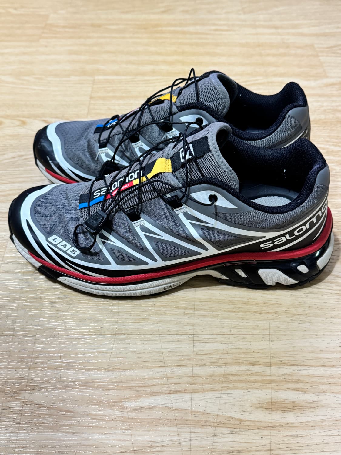 살로몬 XT-6 퓨터 블랙 오로라 레드 (260mm) 상품이미지3