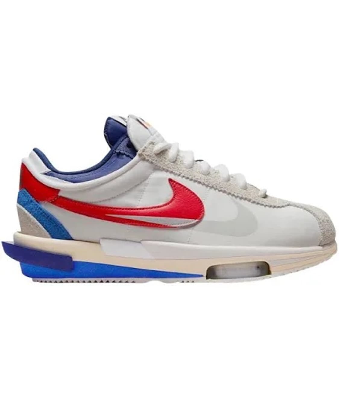 나이키 x 사카이 줌 코르테즈 SP 화이트 앤 유니버시티 레드 260 상품이미지1