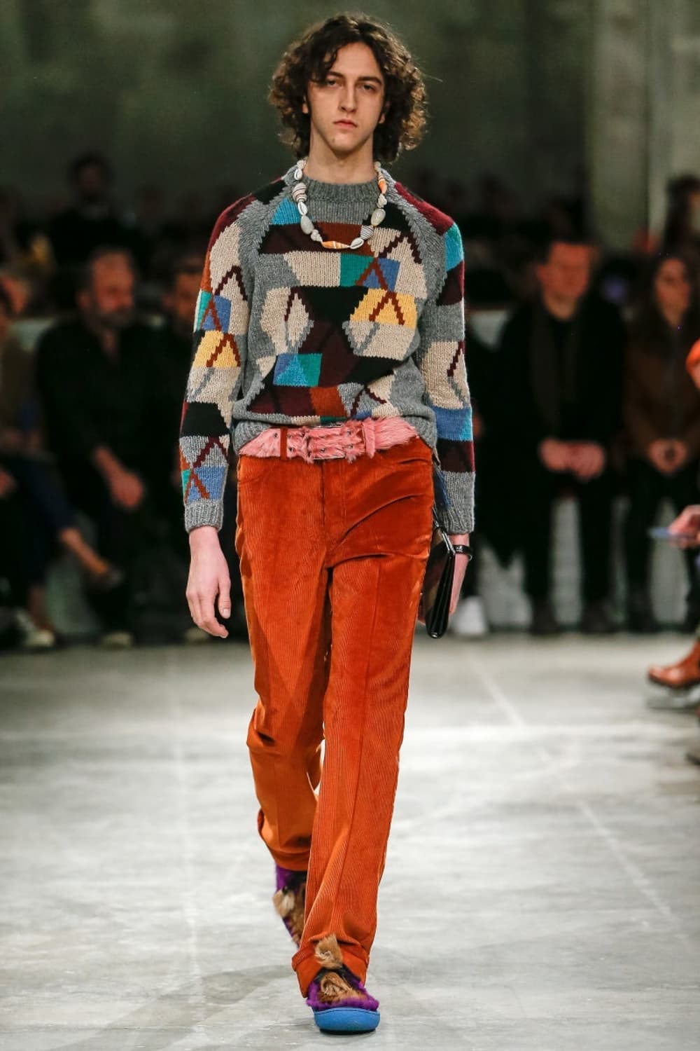 Prada 프라다 - 17fw 시어링 모카신 상품이미지7