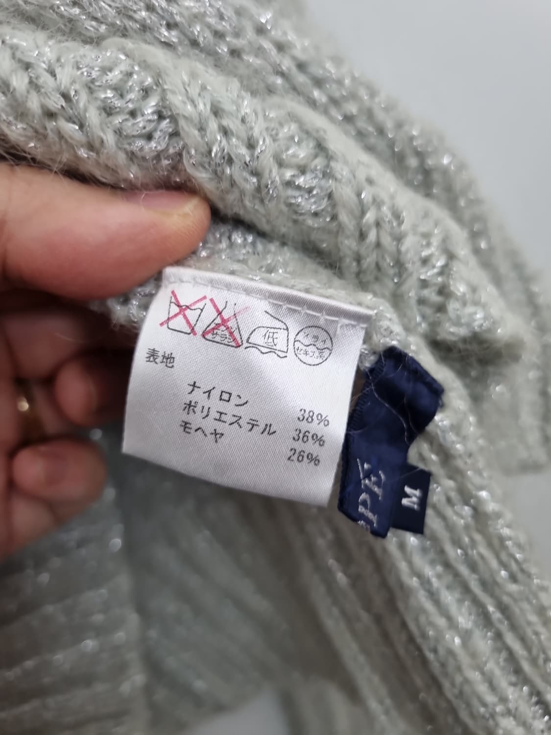 ROPE 로페 실버 터틀넥 니트  상품이미지8