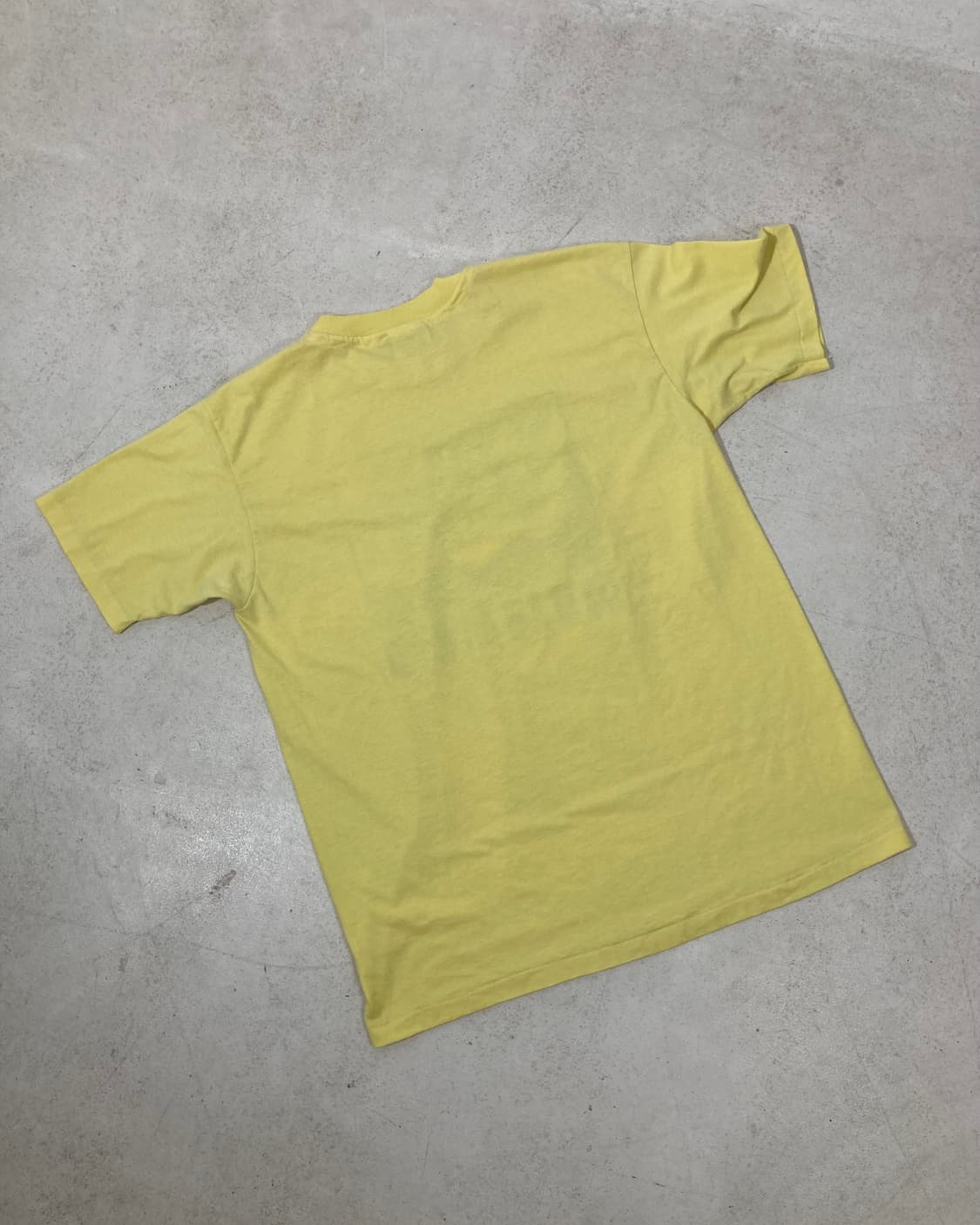 90s Single Stitched Tee (pale yellow) 상품이미지2
