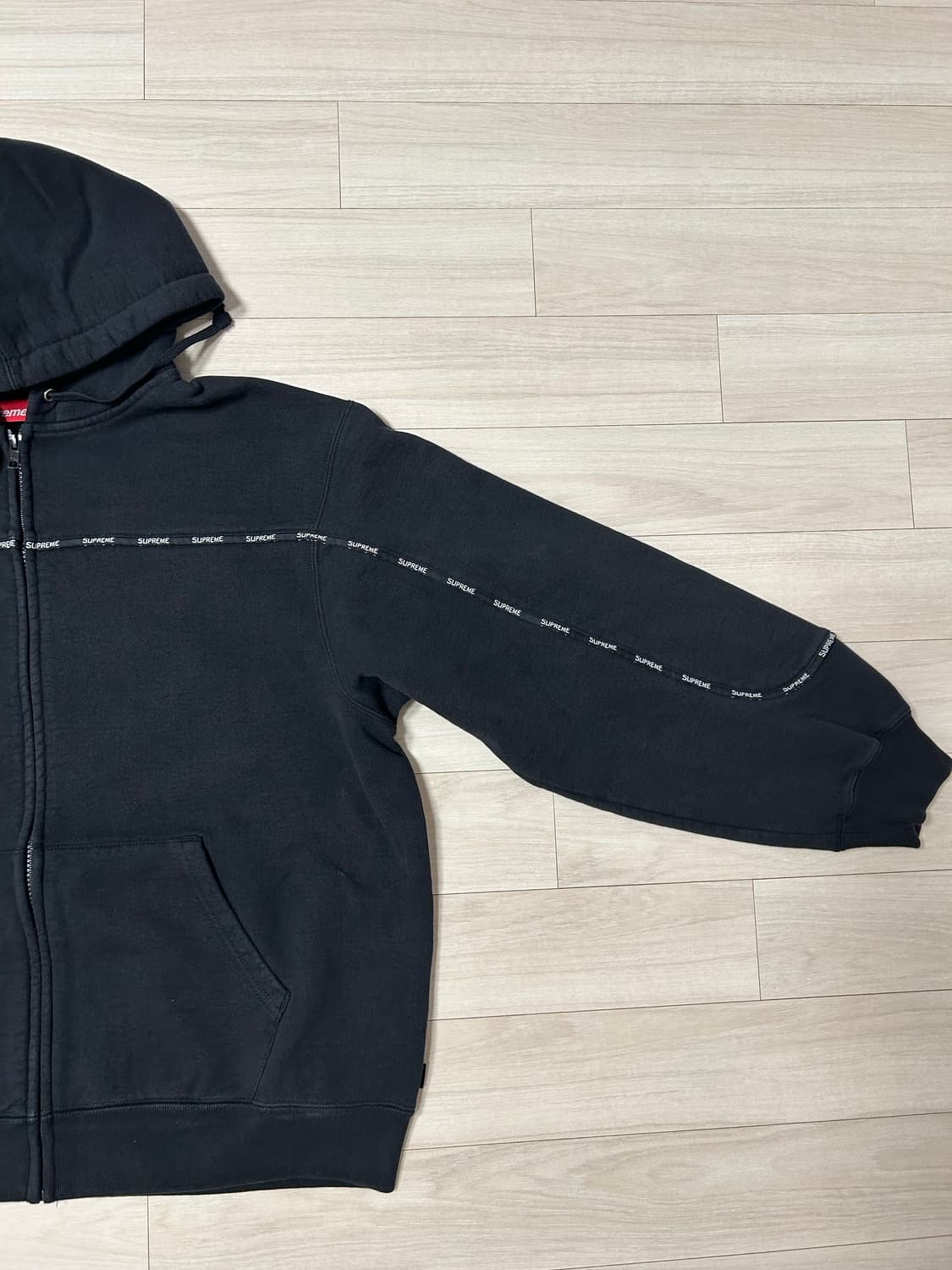 (M) 슈프림 파이핑 후드집업-25fw 상품이미지5