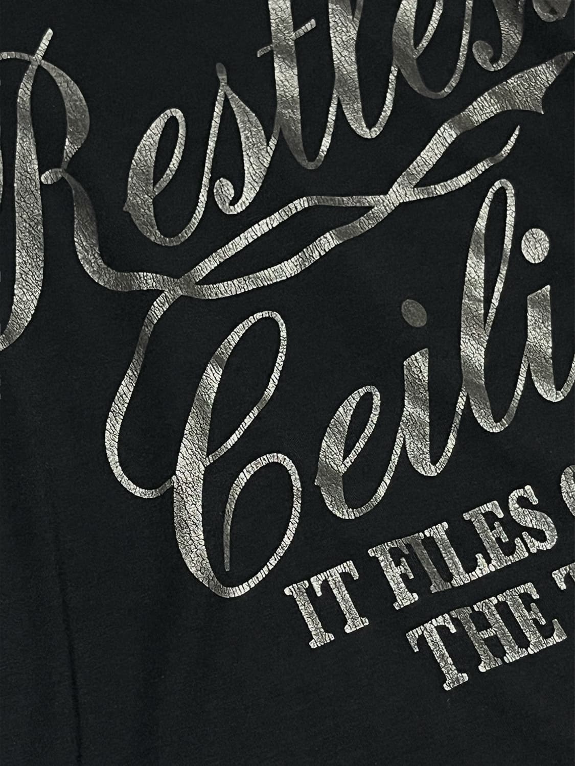 (blue strive) 00s silver lettering t  상품이미지4