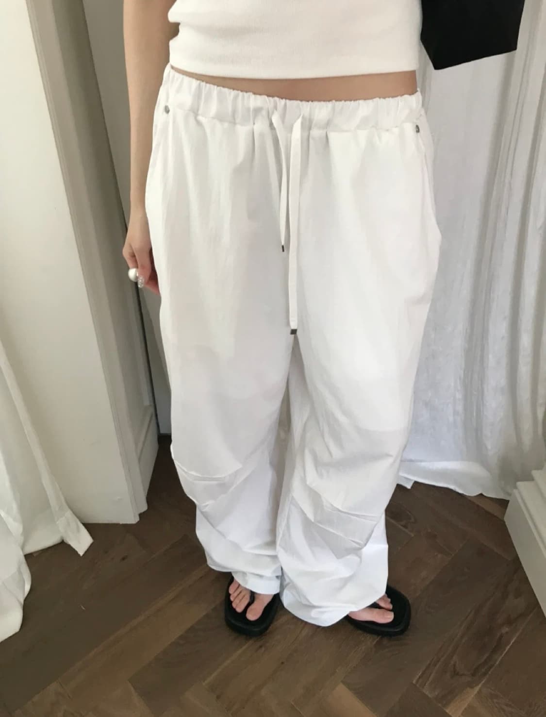 어반더스 ss 매니 스트링 파라슈트 팬츠 상품이미지2