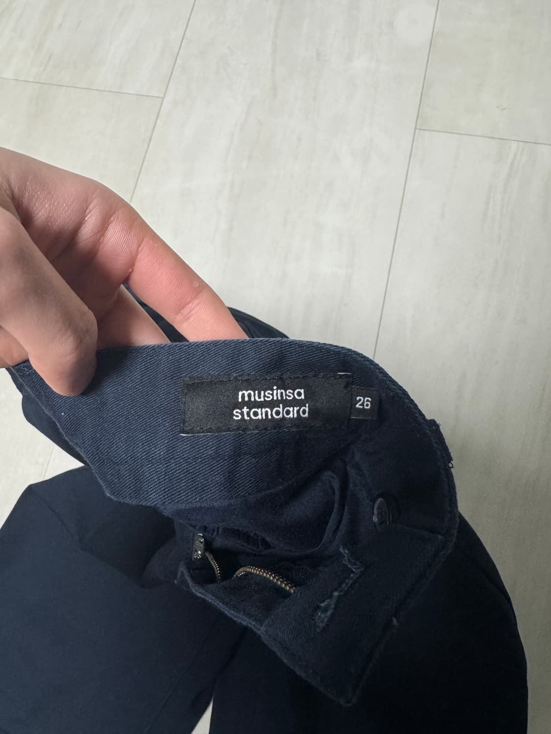 무탠다드 와이드핏 치노팬츠 상품이미지2