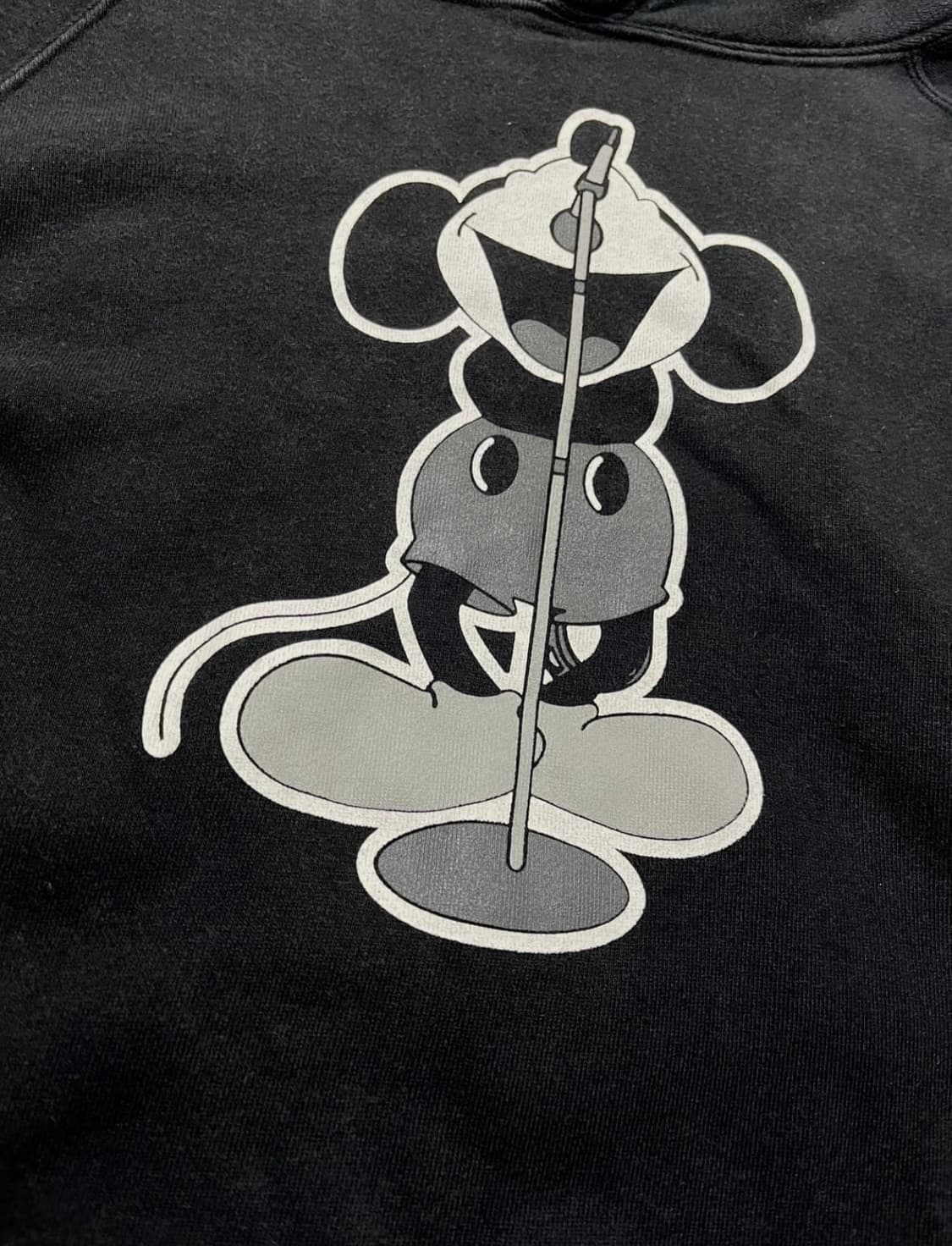 Number (N)ine 리암 갤러거 미키마우스 후드 상품이미지4