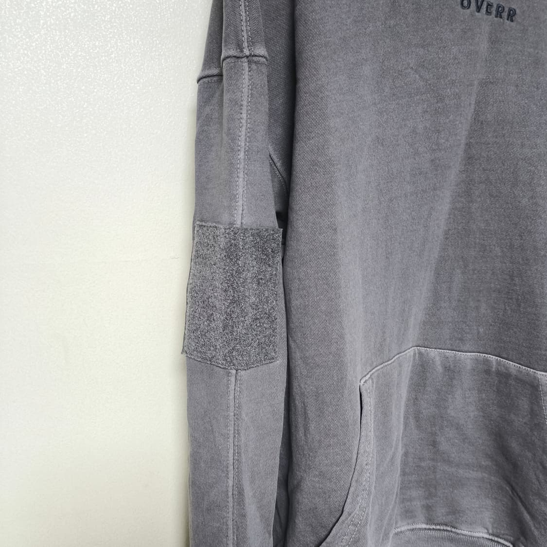 [XL] OVERR 오베르 챠콜 워싱 후드 상품이미지4
