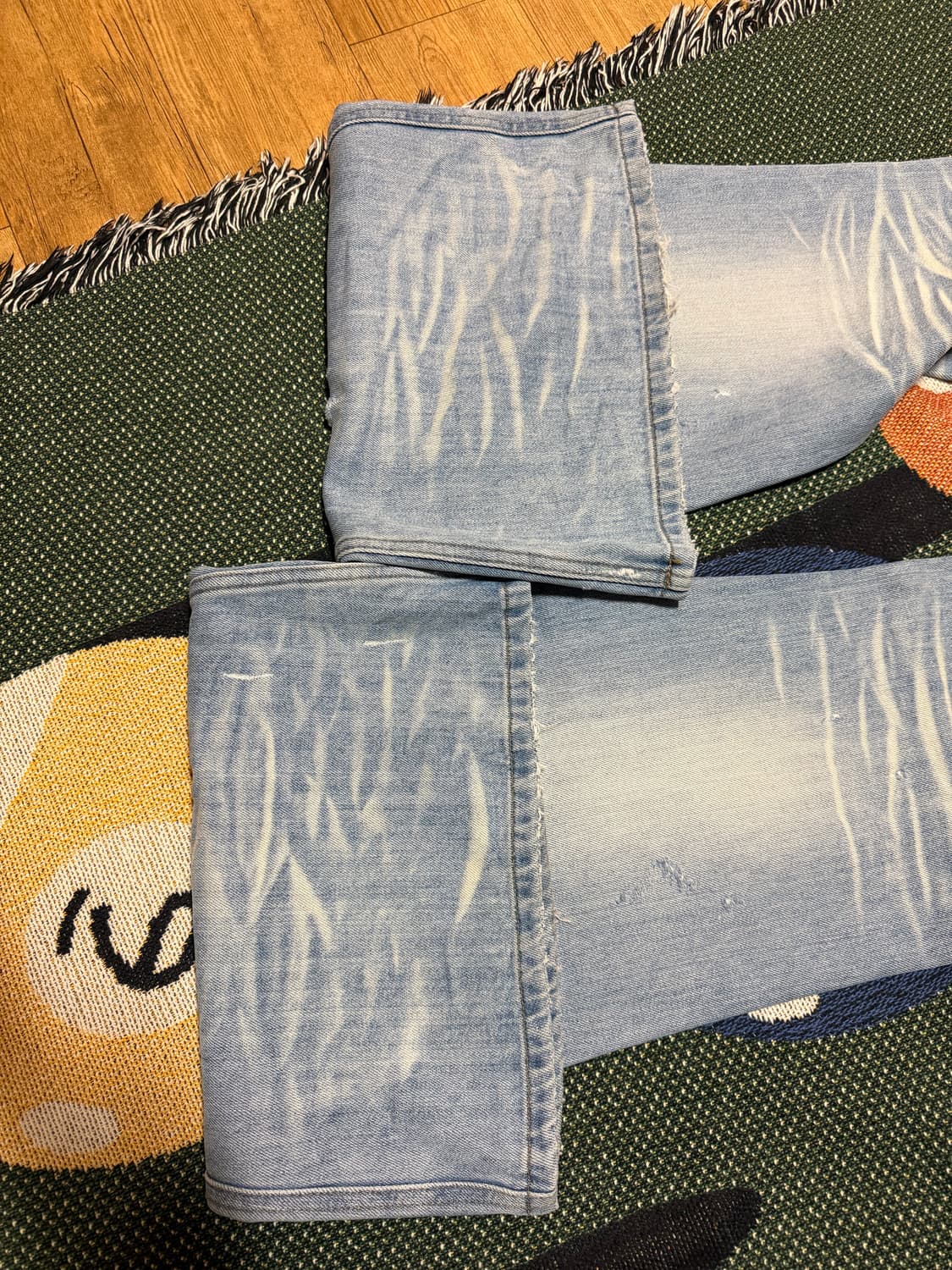 [2] 언더마이카 플레어진 연청 상품이미지6