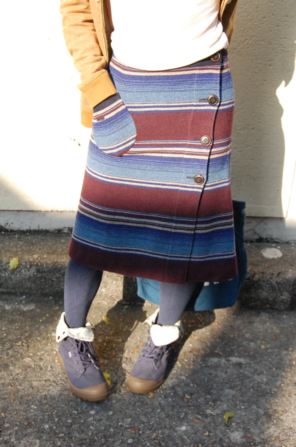 Catherine harnel wool wrap skirt 상품이미지2