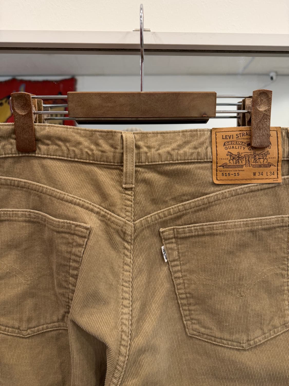 90s Levis 리바이스 515 코듀로이 팬츠 (Japan) (33) 상품이미지6