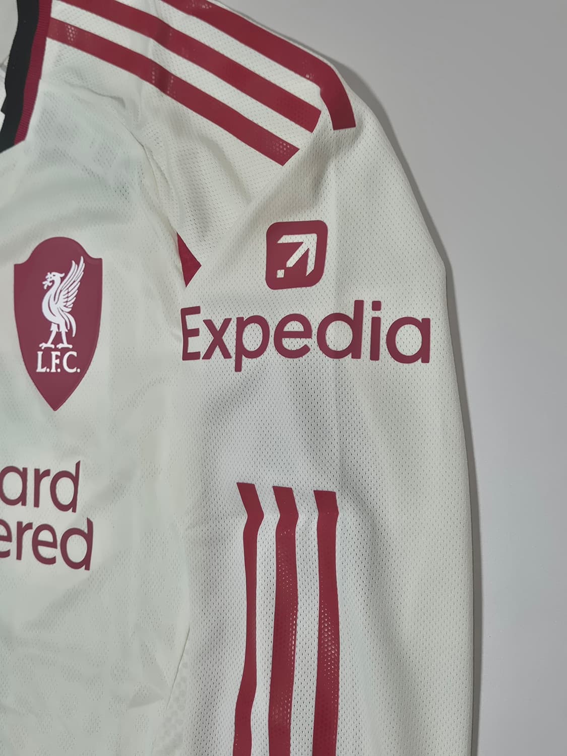 25-26 리버풀 어웨이 살라 긴팔유니폼 어센틱 M사이즈 상품이미지6