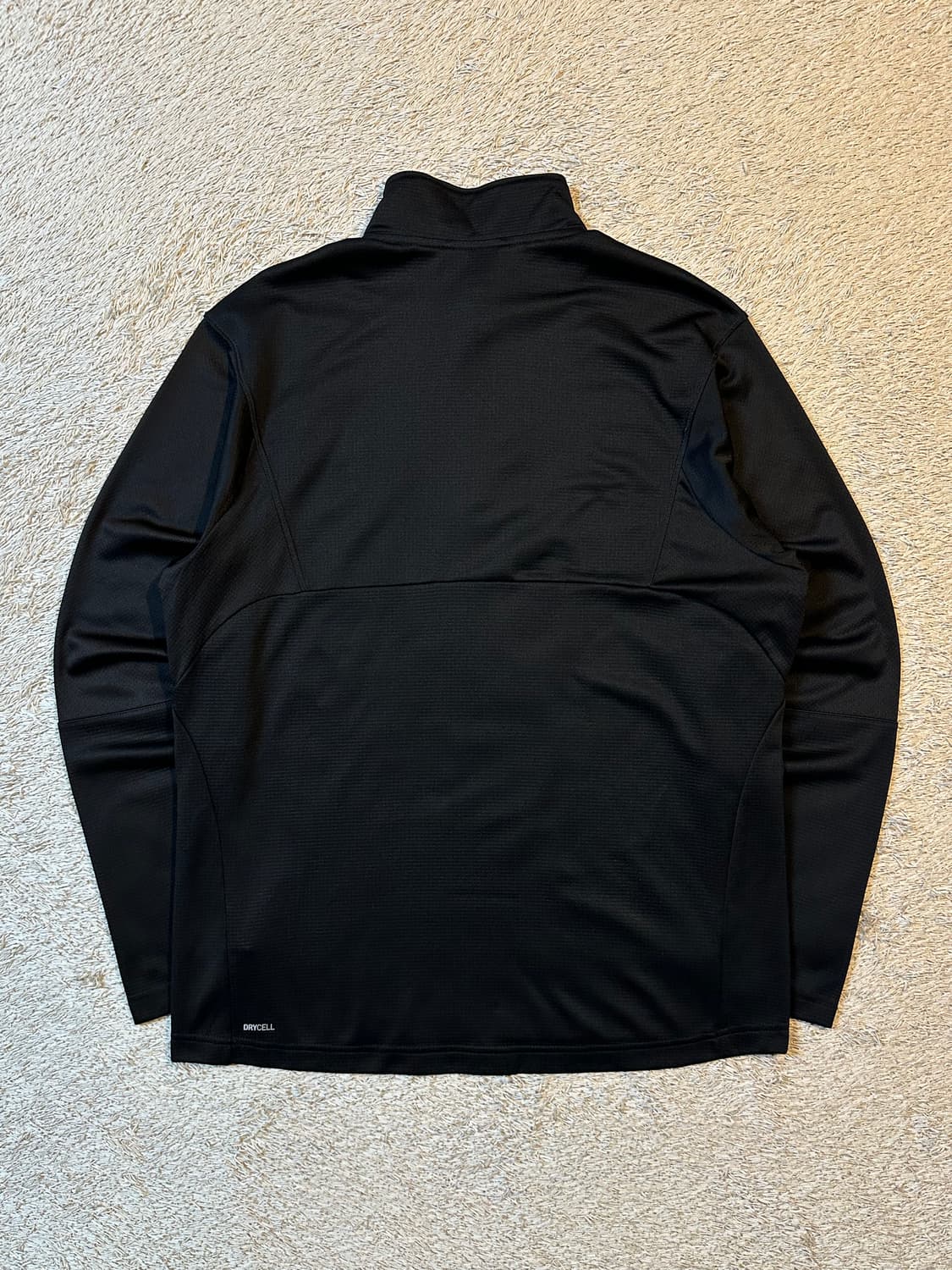 대장급) 푸마 아스날 하프 반집업 트랙탑 져지 올블랙 상품이미지3