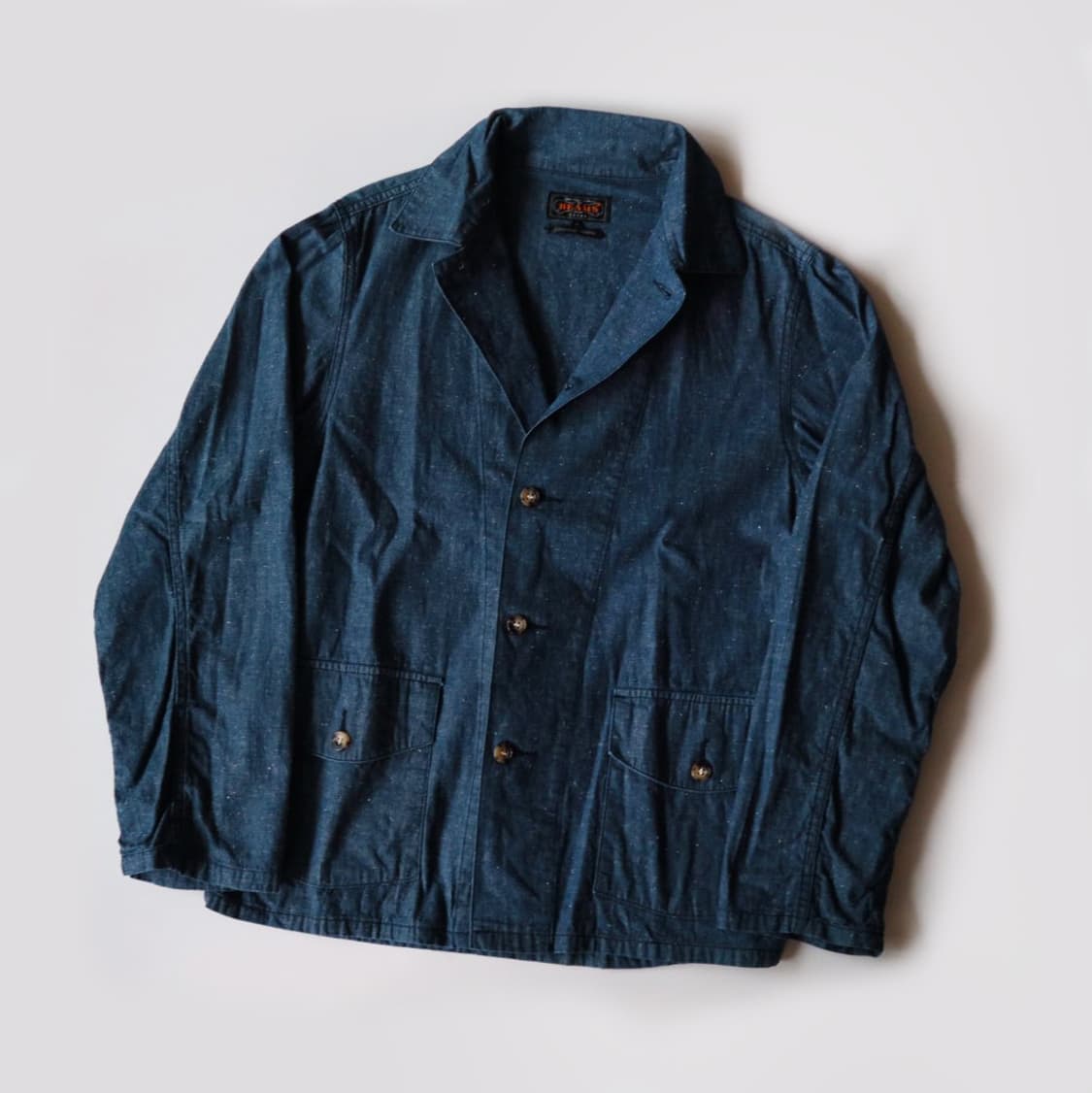 빔즈플러스 린넨 코튼 워크자켓 M사이즈 Beams+ 상품이미지3