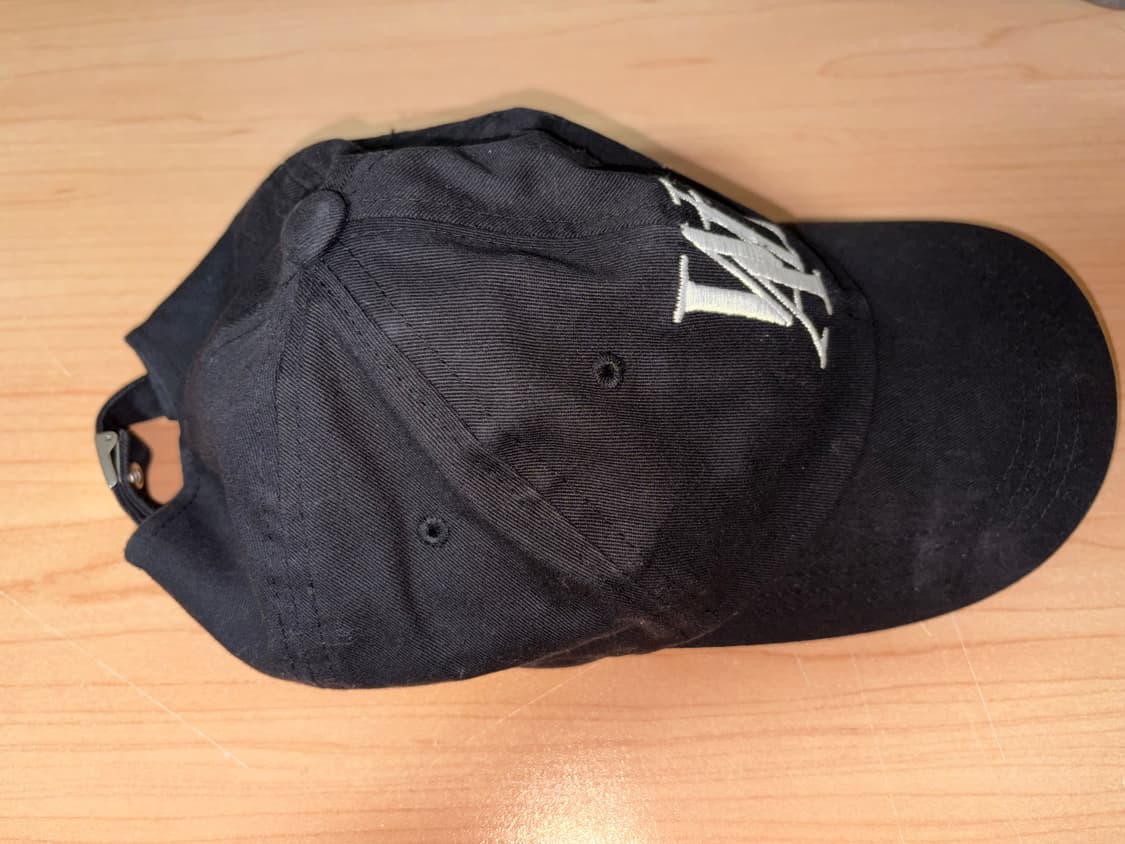 우알롱 Signature Logo ball cap - BLACK 상품이미지2