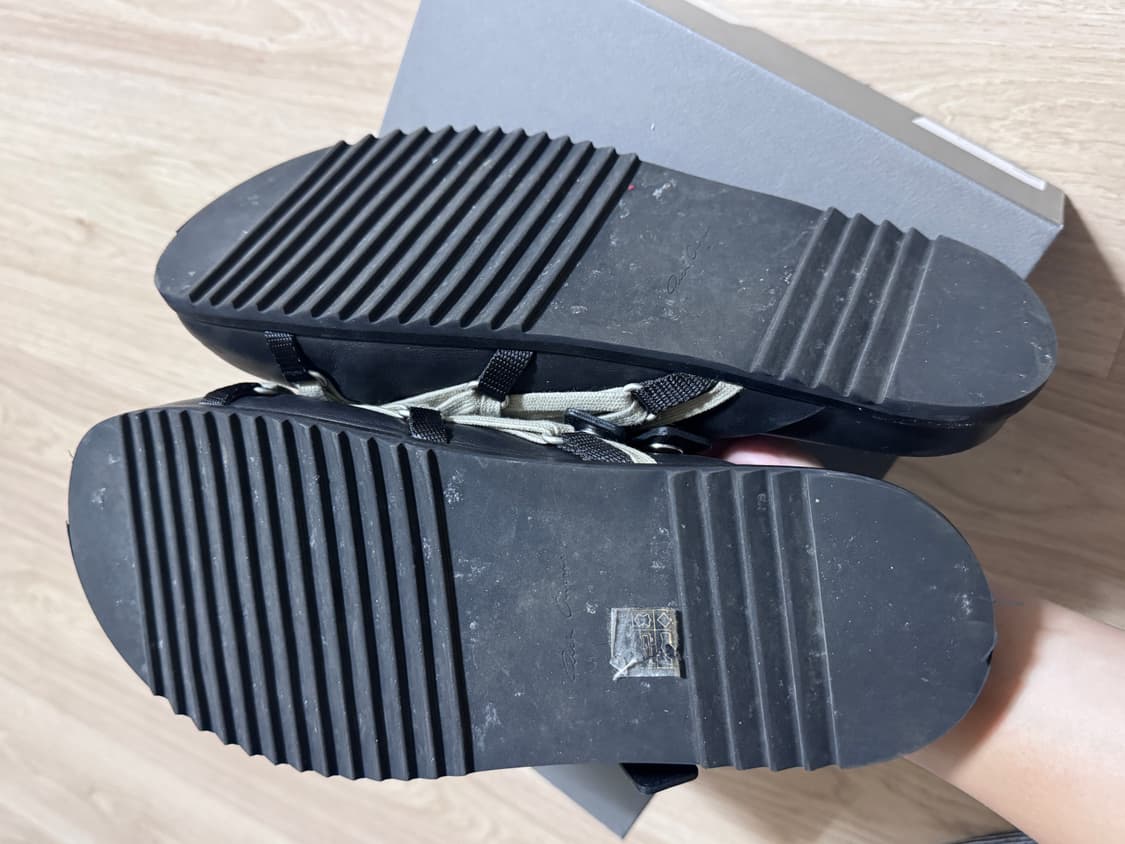 릭 오웬스 할리우드 메가레이스드 뮬 블랙 43 상품이미지6