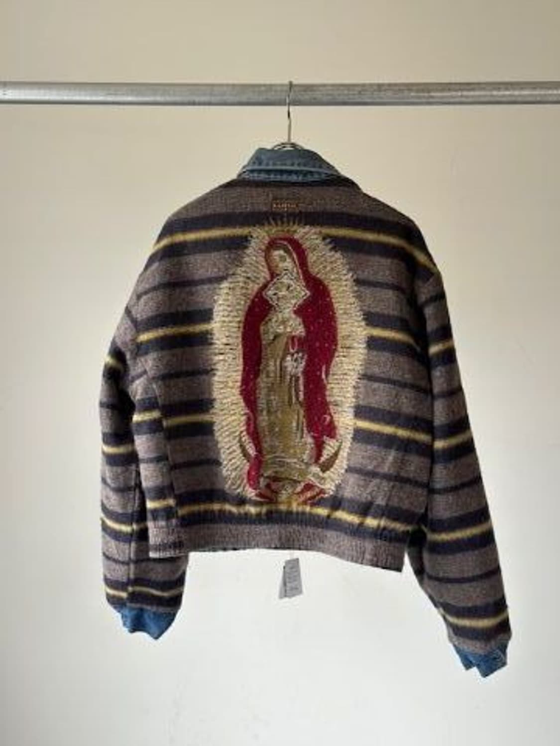 캐피탈 11.5온즈 데님 마리아 집 업 워크 자켓 인디고 상품이미지2