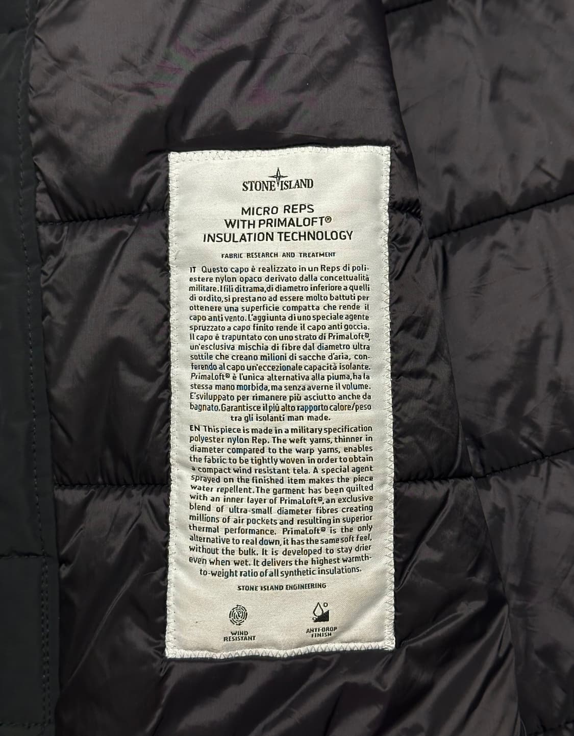 스톤아일랜드 마이크로랩스 탄창 롱패딩 XL(105-110) 상품이미지3