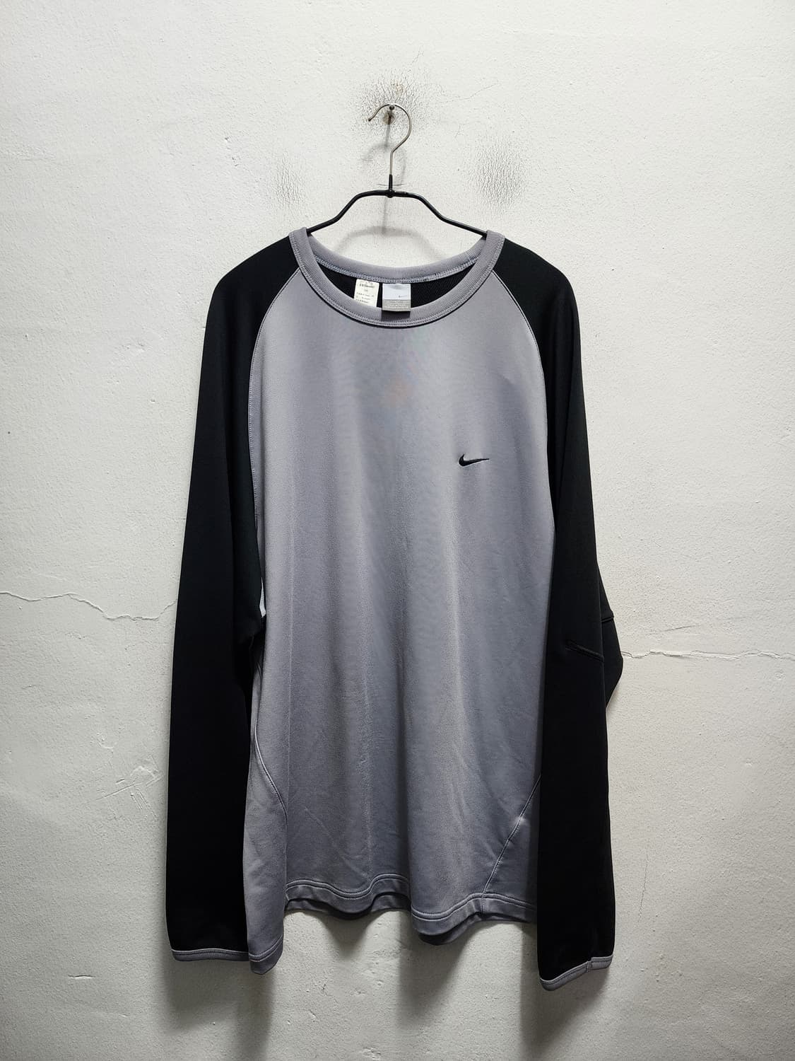 나이키 블랙/회색 기능성 롱슬리브 XL 상품이미지1