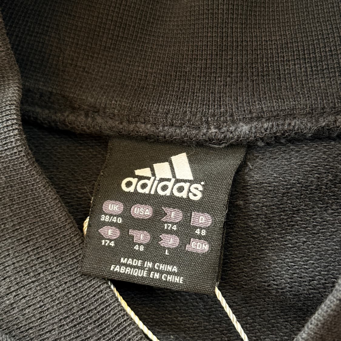 아디다스 검빨 삼선 자켓 L 상품이미지9