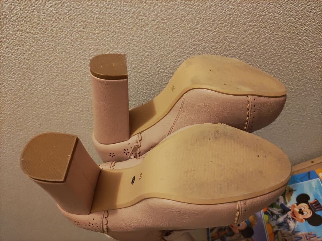 리즈리사 히메갸루 리본 아일렛 굽부츠 상품이미지3