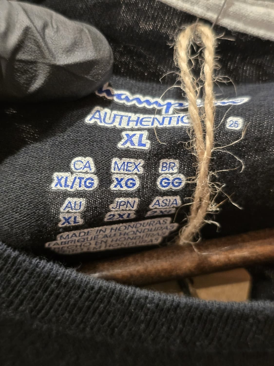 Champion AUTHENTIC 롱슬리브 티셔츠 상품이미지5