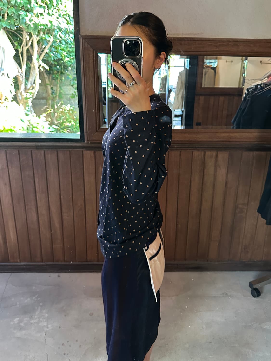 COMME DES GARCONS stripe skirt 상품이미지3