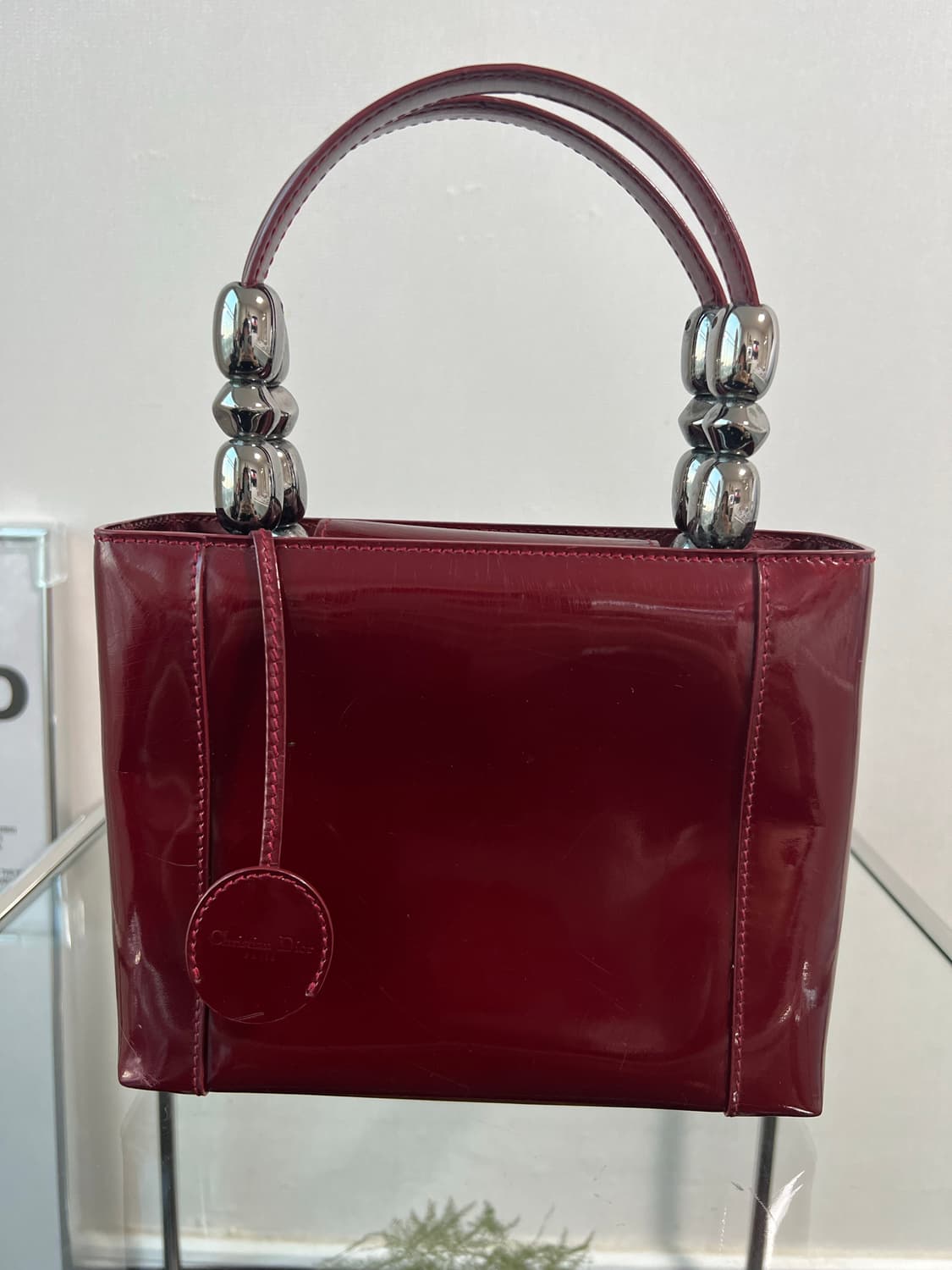 크리스찬 디올 말리스 미니 레더 토트백 상품이미지3