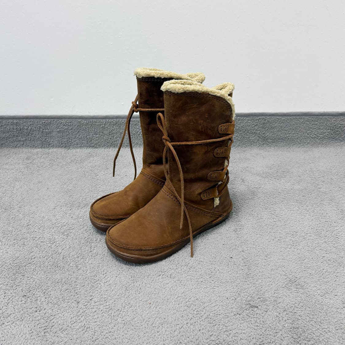 Clarks shearling boots 상품이미지2
